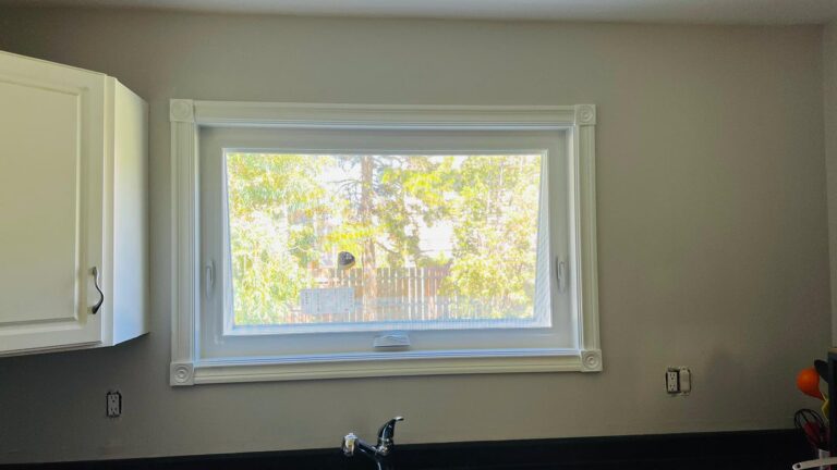 Kitchen Vinyl Window Replacement