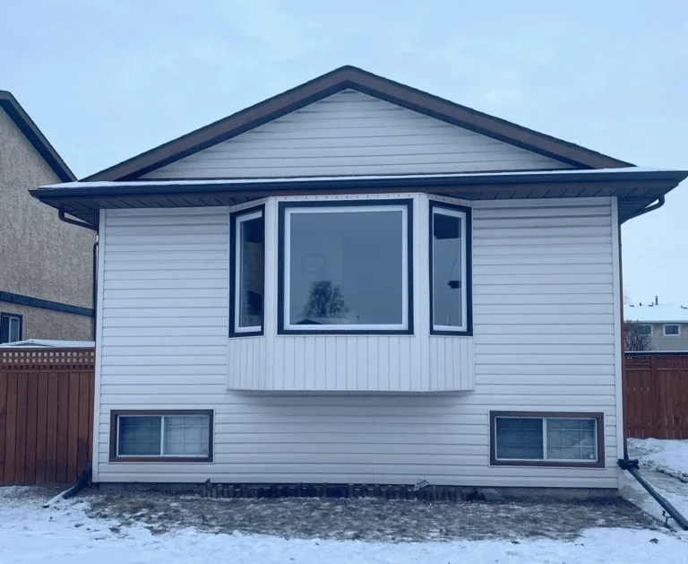Living Room Vinyl Window Installation