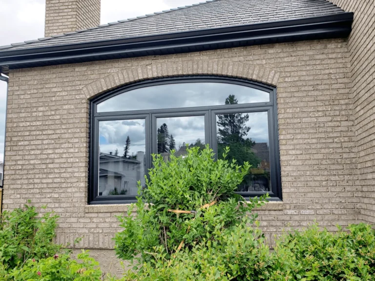 Black Window with shape Replacement