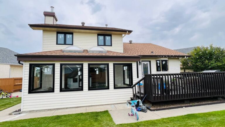 Black House Windows Replacement and Installation