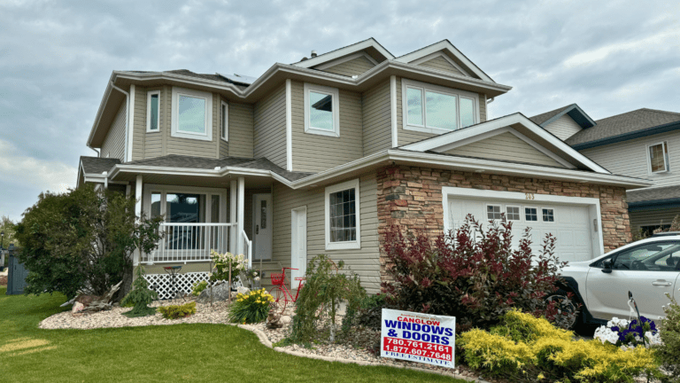 23 windows replacement project in Edmonton